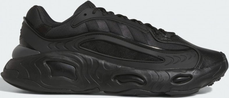 Adidas Oznova GX4506 Ortopedik Bağcıklı Erkek Koşu Ayakkabısı Siyah