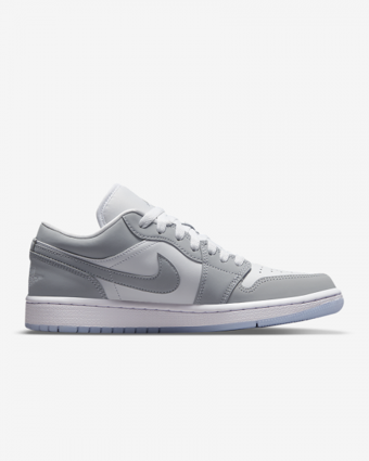Nike Air Jordan 1 Low DC0774-105 Bağcıklı Kadın Günlük Ayakkabı Beyaz