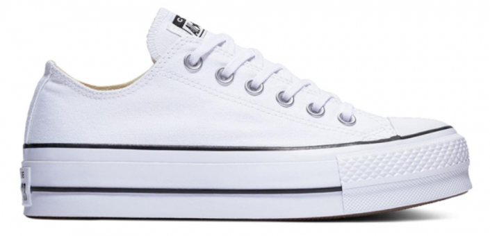 Converse Chuck Taylor All Star 560251C-102 Bağcıklı Unisex Günlük Ayakkabı Beyaz