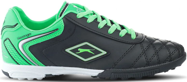Slazenger Hugo HS SA12FE201-580 Bağcıklı Termo Halı Saha Ayakkabısı Siyah