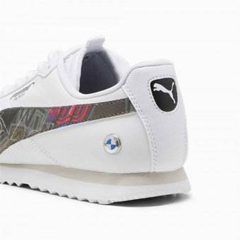 Puma Bmw M Motorsport Roma 307780-02 Ortopedik Bağcıklı Erkek Günlük Ayakkabı Beyaz