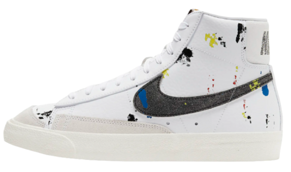 Nike Blazer Mid '77 DC7331-100 Bağcıklı Erkek Günlük Ayakkabı Beyaz