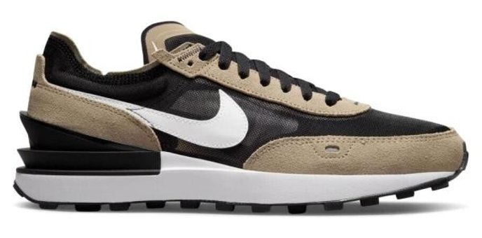 Nike Waffle One DA7995-002 Bağcıklı Erkek Günlük Ayakkabı Siyah