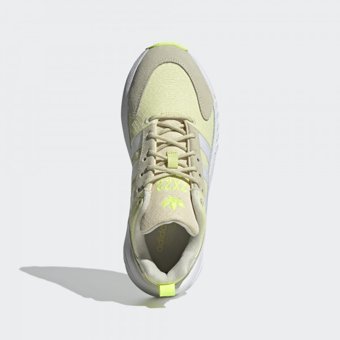 Adidas ZX 22 Boost GW8317 Ortopedik Bağcıklı Kadın Koşu Ayakkabısı Yeşil