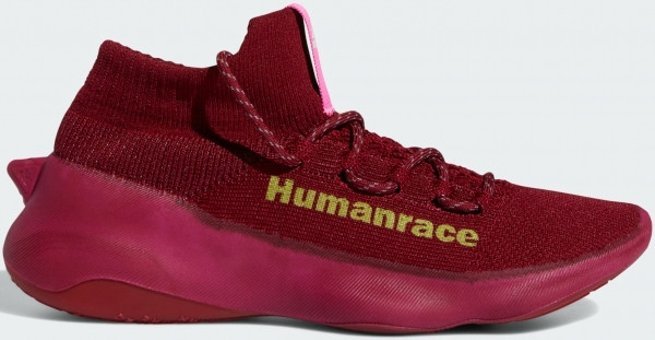 Adidas Humanrace Sichona GW4879 Ortopedik Bağcıklı Unisex Günlük Ayakkabı Bordo