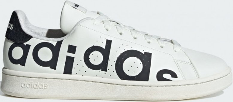 Adidas Advantage IF6099 Ortopedik Bağcıklı Erkek Günlük Ayakkabı Beyaz