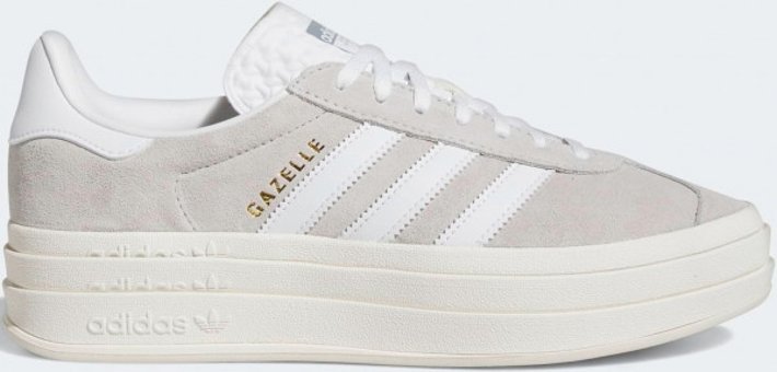 Adidas Gazelle Bold HQ6893 Bağcıklı Kadın Günlük Ayakkabı Gri