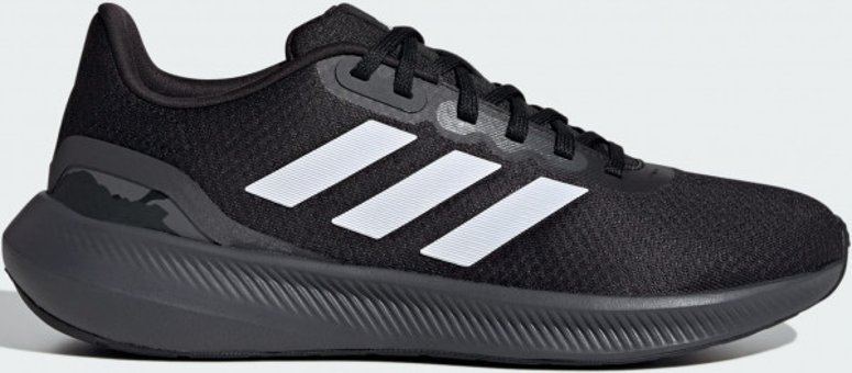 Adidas Runfalcon 3 IE0742 Ortopedik Bağcıklı Erkek Koşu Ayakkabısı Siyah