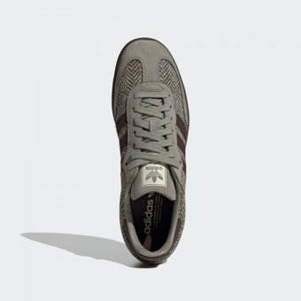 Adidas Samba OG ID1449 Bağcıklı Erkek Günlük Ayakkabı Gri