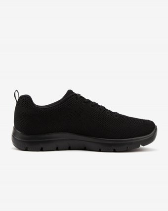 Skechers Summits 232057TK-BBK Ortopedik Bağcıklı Erkek Günlük Ayakkabı Siyah