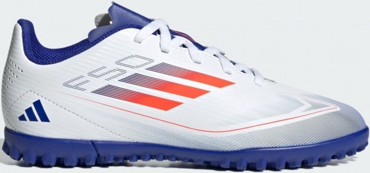 Adidas F50 Club TF IF1391 Bağcıklı Halı Saha Ayakkabısı Beyaz