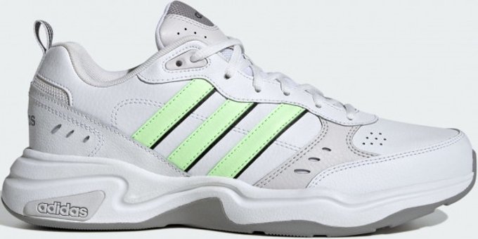 Adidas Strutter ID3072 Ortopedik Bağcıklı Unisex Günlük Ayakkabı Beyaz