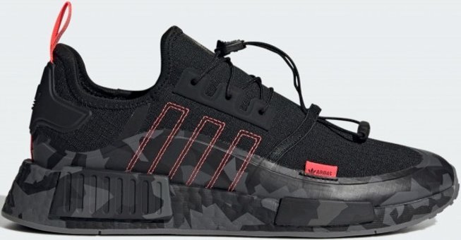 Adidas NMD_R1 TR GW0605 Ortopedik Kilitli Bağcıklı Erkek Günlük Ayakkabı Siyah