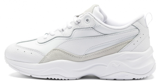 Puma Cilia Lux 370282-05 Ortopedik Bağcıklı Kadın Günlük Ayakkabı Beyaz