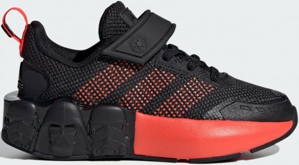 Adidas Star Wars IE8045 Ortopedik Bağcıklı-Cırtlı Erkek Çocuk Günlük Ayakkabı Siyah