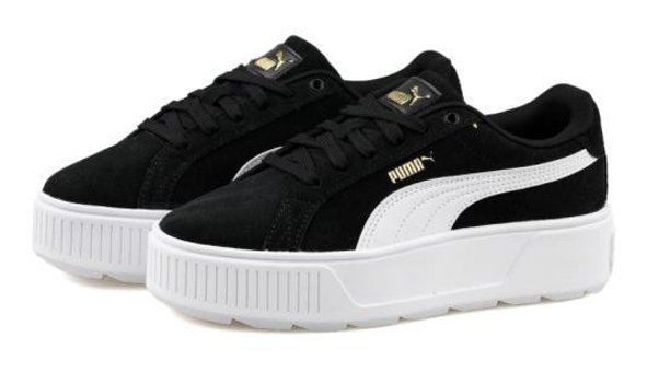 Puma Karmen 384614-02 Bağcıklı Kadın Günlük Ayakkabı Siyah