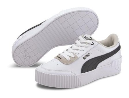 Puma Carina Lift 373031-02 Bağcıklı Kadın Günlük Ayakkabı Beyaz