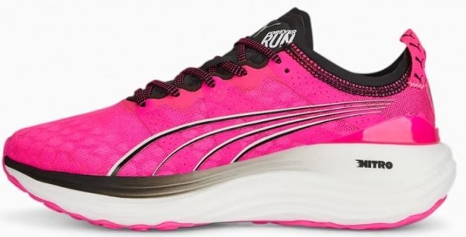 Puma Foreverrun Nitro 377758-05 Bağcıklı Kadın Koşu Ayakkabısı Pembe