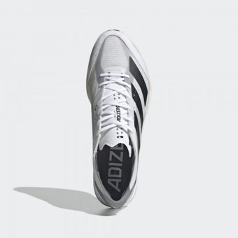 Adidas Adizero Adios 7 GX6646 Ortopedik Bağcıklı Erkek Koşu Ayakkabısı Beyaz