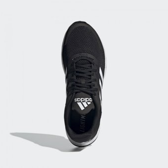 Adidas Duramo SL GV7124 Ortopedik Bağcıklı Kayık Taban Erkek Koşu Ayakkabısı Siyah