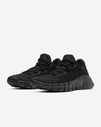 Nike Free Metcon 4 CT3886-007 Ortopedik Bağcıklı Erkek Antrenman Ayakkabısı Siyah