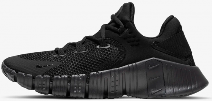 Nike Free Metcon 4 CT3886-007 Ortopedik Bağcıklı Erkek Antrenman Ayakkabısı Siyah