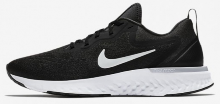Nike Odyssey React AO9820-001 Ortopedik Bağcıklı Kadın Koşu Ayakkabısı Siyah