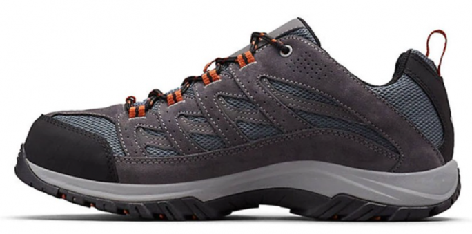Columbia Crestwood Waterproof Hiking BM5372-053 Ortopedik Su Geçirmez Bağcıklı Erkek Outdoor Ayakkabısı Gri