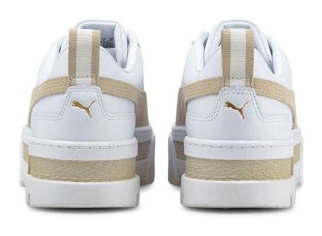 Puma Mayze 381983-02 Bağcıklı Kadın Günlük Ayakkabı Beyaz