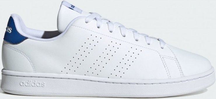 Adidas Advantage ID9644 Ortopedik Bağcıklı Erkek Günlük Ayakkabı Beyaz