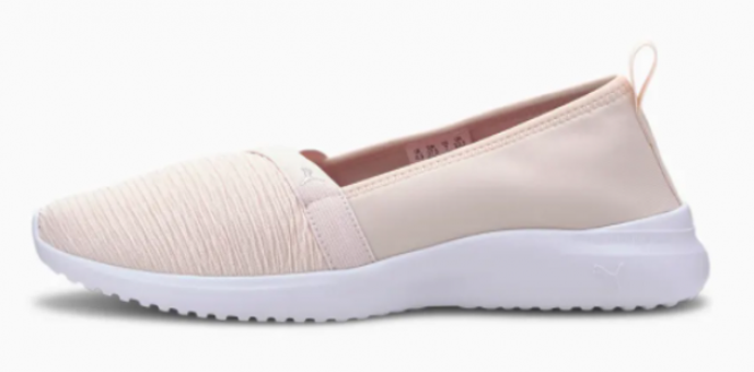 Puma Adelina 369621-08 Ortopedik Bağcıksız Kadın Günlük Ayakkabı Pembe