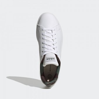 Adidas Advantage Base Court Lifestyle GW9283 Ortopedik Bağcıklı Erkek Günlük Ayakkabı Beyaz