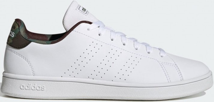 Adidas Advantage Base Court Lifestyle GW9283 Ortopedik Bağcıklı Erkek Günlük Ayakkabı Beyaz