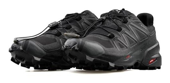 Salomon Speedcross 5 L40795300 Su Geçirmez Kilitli Bağcıklı Erkek Outdoor Ayakkabısı Siyah