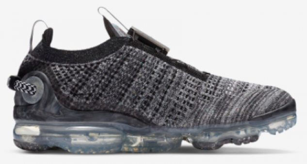 Nike Air VaporMax 2020 Flyknit CT1823-001 Lastik Bağcıklı Erkek Günlük Ayakkabı Siyah