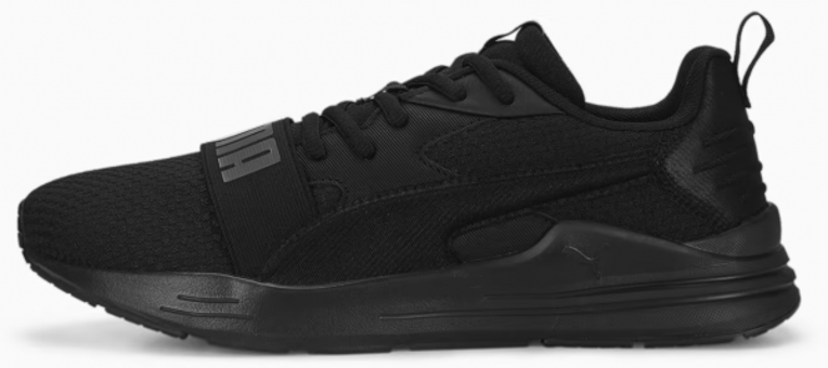 Puma Wired Run 389275-01 Ortopedik Bağcıklı Erkek Günlük Ayakkabı Siyah