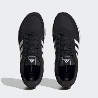 Adidas Run 60S 3.0 HP2258 Bağcıklı Erkek Günlük Ayakkabı Siyah
