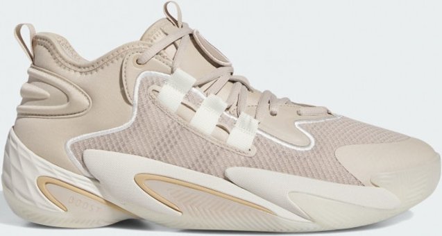 Adidas BYW Select IE9307 Ortopedik Bağcıklı Unisex Basketbol Ayakkabısı Bej