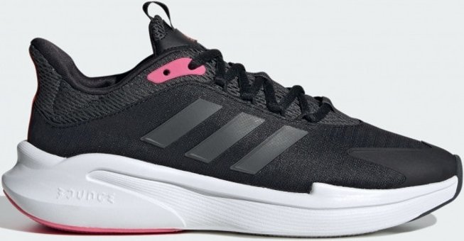 Adidas AlphaEdge+ IF7287 Ortopedik Bağcıklı Kadın Yürüyüş Ayakkabısı Siyah