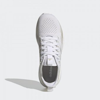 Adidas Fluidflow 2.0 GX8287 Ortopedik Bağcıklı Kadın Koşu Ayakkabısı Beyaz