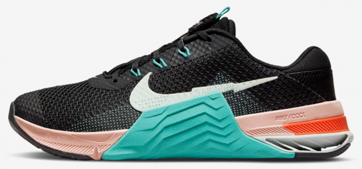 Nike Metcon 7 CZ8280-038 Ortopedik Bağcıklı Kadın Antrenman Ayakkabısı Siyah