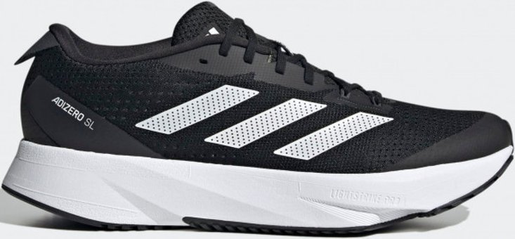 Adidas Adizero SL HQ1349 Ortopedik Bağcıklı Erkek Koşu Ayakkabısı Siyah