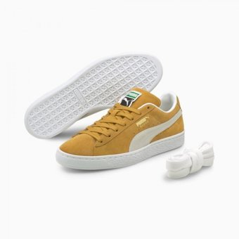 Puma Suede Classic XXI 374915-05 Bağcıklı Kadın Günlük Ayakkabı Sarı