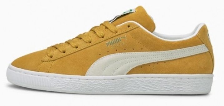 Puma Suede Classic XXI 374915-05 Bağcıklı Kadın Günlük Ayakkabı Sarı