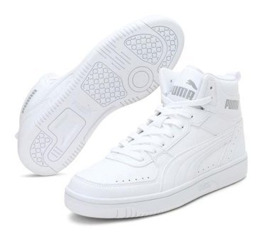 Puma Rebound Joy 374765-06 Bağcıklı Unisex Günlük Ayakkabı Beyaz