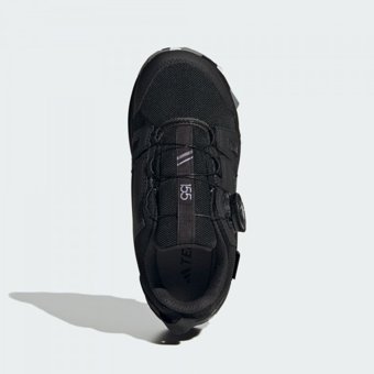 Adidas Terrex Agravic Boa RAIN.RDY HQ3496 Ortopedik Su Geçirmez Akıllı Bağcıklı Traxion Erkek Çocuk Koşu Ayakkabısı Siyah