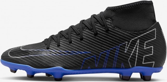Nike Mercurial Superfly 9 Club DJ5961-040 Bağcıklı Çivili Krampon Siyah