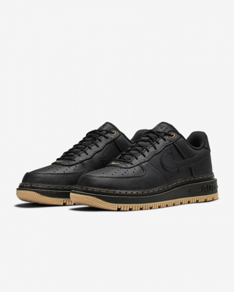 Nike Air Force 1 Luxe DB4109-001 Bağcıklı Erkek Günlük Ayakkabı Siyah