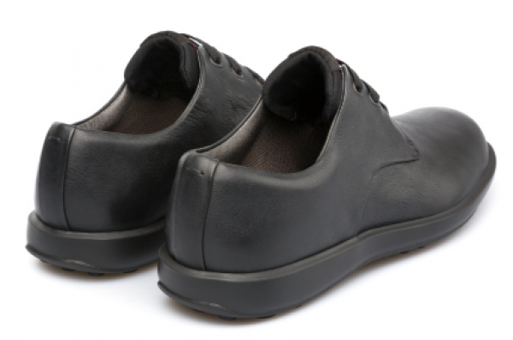 Camper Atom Work 18637-035 Ortopedik Bağcıklı Eva Erkek Günlük Ayakkabı Siyah