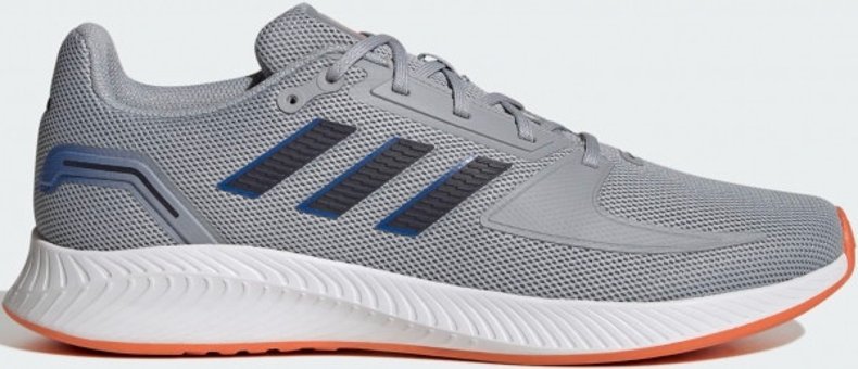 Adidas Run Falcon 2.0 GV9558 Ortopedik Bağcıklı Erkek Koşu Ayakkabısı Gri